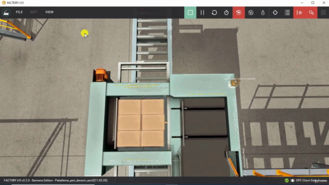 Klasik Kumanda, Mitsubishi PLC, HMI(GX Works3,GT Designer3) – Screenshot 3