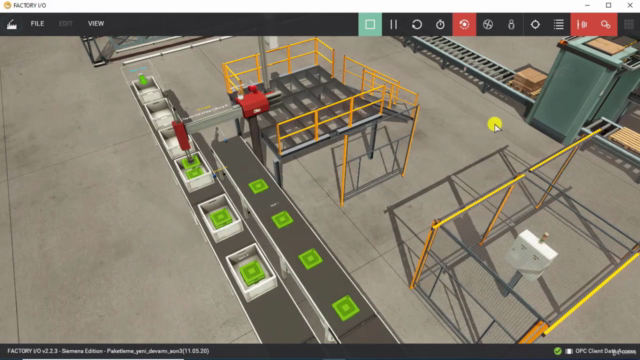 Klasik Kumanda, Mitsubishi PLC, HMI(GX Works3,GT Designer3) – Screenshot 4