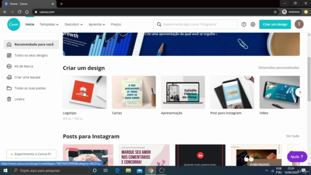 Seja um artista digital com o Canva – Screenshot 1