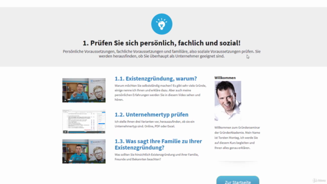 Existenzgründerseminar online buchen: 8 Gründe dafür – Screenshot 3