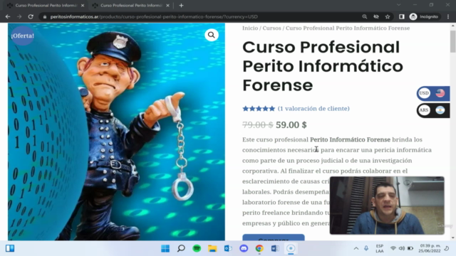 Perito Informático Forense – Screenshot 1