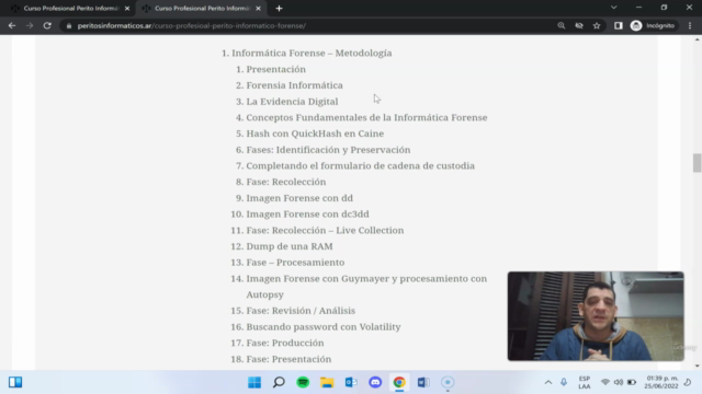 Perito Informático Forense – Screenshot 2