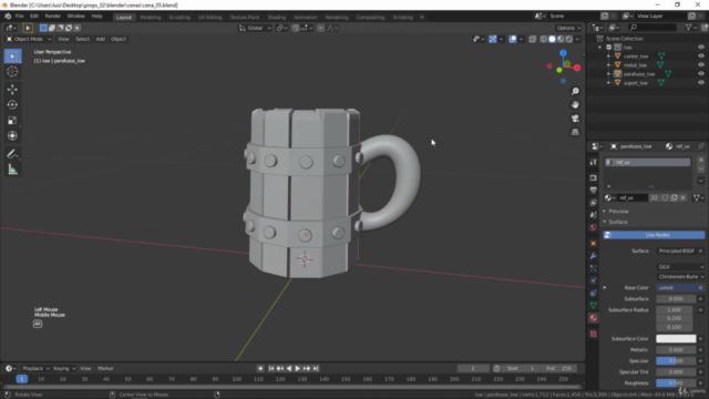 Blender e Substance Painter – Criando Assets para Games – Screenshot 2