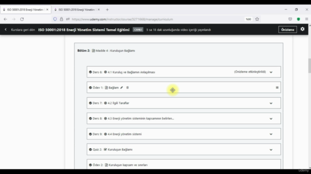 ISO 50001:2018 Enerji Yönetim Sistemi Temel Eğitimi – Screenshot 2