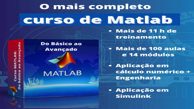 Curso MATLAB: Do básico ao avançado – Screenshot 2