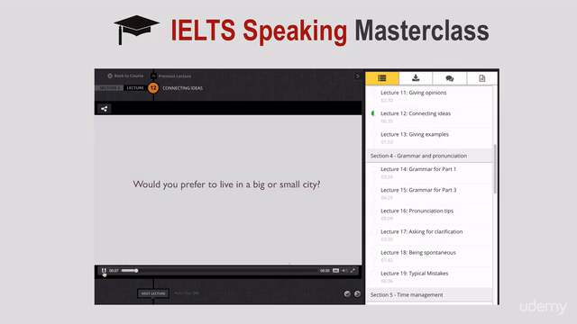 Get 7-9 in IELTS Speaking: IELTS Speaking Masterclass – Screenshot 3