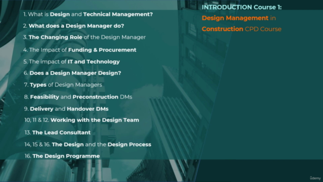 Introduction to Design Management in Construction - Level 1 - Screenshot_04