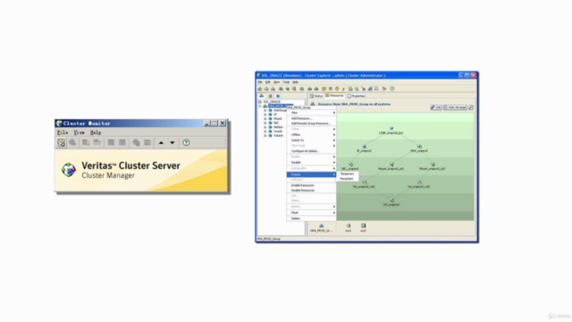 Linux High Availability Clustering on Veritas Cluster Server – Screenshot 1