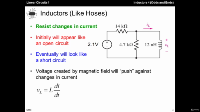 Linear Circuits 1 - 28 - Inductors, Part 4 – Screenshot 2