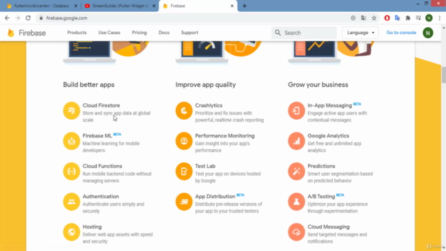 48 Derste Flutter ile Firebase Kullanımı Temelleri (2020) – Screenshot 1
