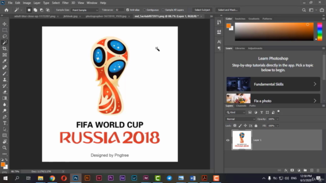 Adobe Photoshop كورس الفوتوشوب العملي من الصفر للاحتراف – Screenshot 1