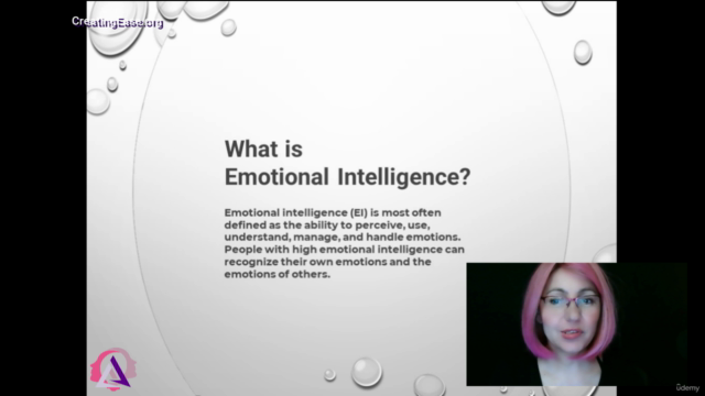 Emotional Intelligence, The Self, Dimensions, – Screenshot 3