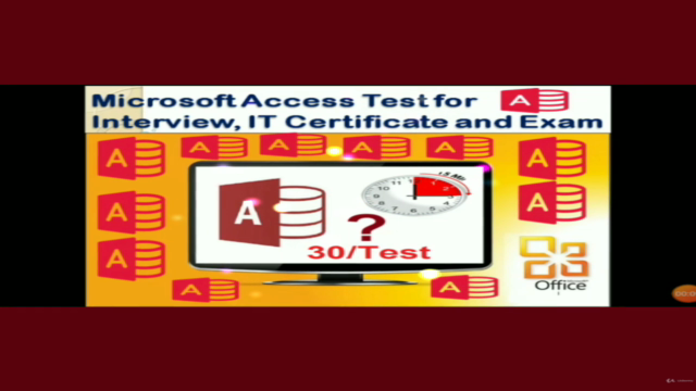 MS Access Practice Test for Interviews and Exams preparation – Screenshot 1
