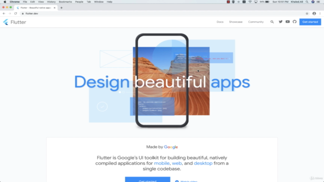 Flutter & Dart - Beginners Guide In Arabic – Screenshot 1