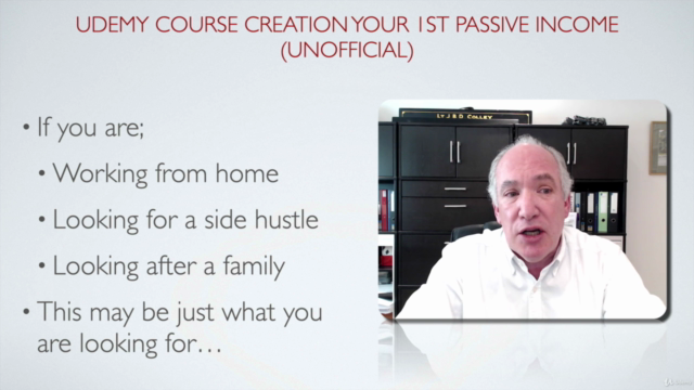 Udemy Course Creation Your 1st Passive Income (Unofficial) – Screenshot 1