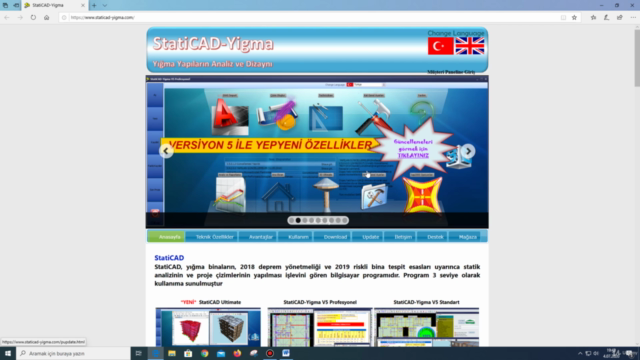 STATİCAD İLE TBDY2018'E GÖRE YIĞMA YAPI TASARIM VE ANALİZİ – Screenshot 2