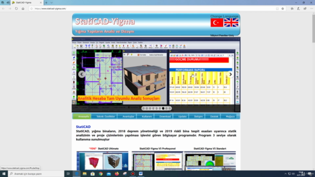STATİCAD İLE TBDY2018'E GÖRE YIĞMA YAPI TASARIM VE ANALİZİ – Screenshot 4