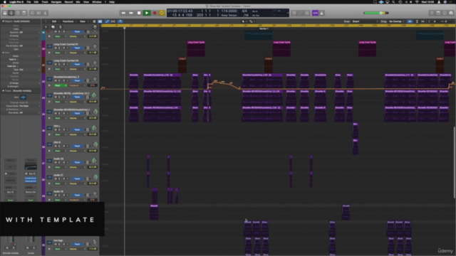 Logic Pro X Music Production Template Track From Scratch – Screenshot 1