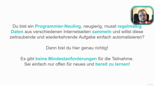 WebScraping - Automatisiert Daten sammeln! – Screenshot 4