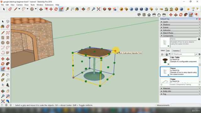 Learn Google SketchUp Pro from absolute beginner level part1 – Screenshot 4