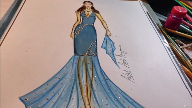 Advanced Level Fashion Illustration and Design – Screenshot 3