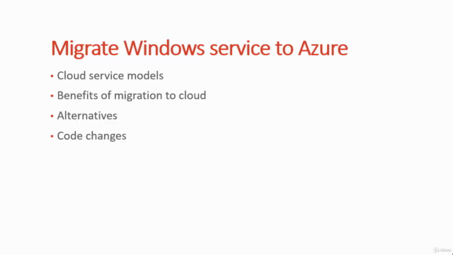 Migrate Windows service to Azure – Screenshot 3