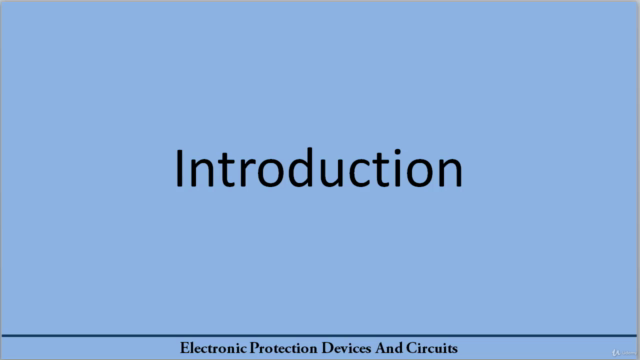 Electronic Protection Devices and Circuits – Screenshot 1