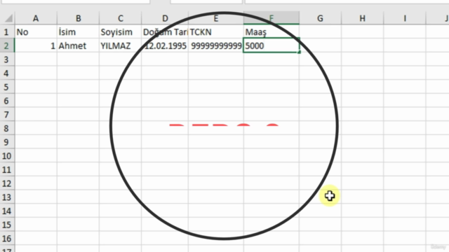 Microsoft Excel - Başlangıç Seviyesi Dersleri – Screenshot 2