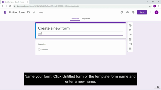 Learn Google Forms – Screenshot 2
