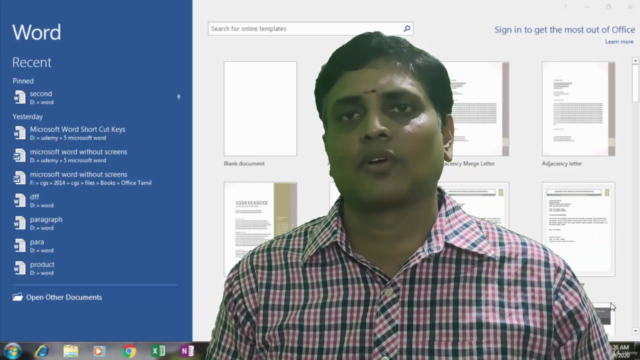 தமிழ் வழியில் மைக்ரோசாப்ட் வேர்ட் கற்றுகொள்ளுங்கள் – Screenshot 4
