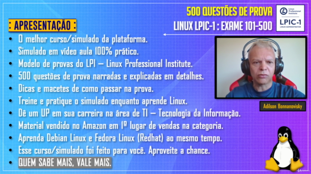 Simulado LPIC-1: 500 questões de prova. Exame 101-500. – Screenshot 2