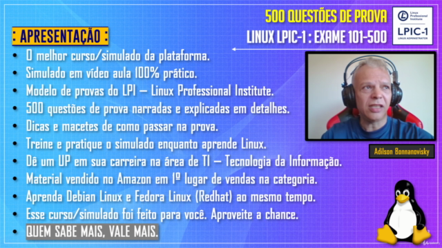 Simulado LPIC-1: 500 questões de prova. Exame 101-500. – Screenshot 3
