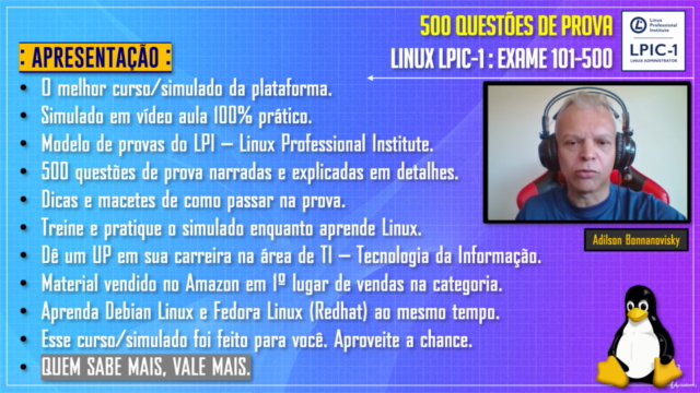 Simulado LPIC-1: 500 questões de prova. Exame 101-500. – Screenshot 4