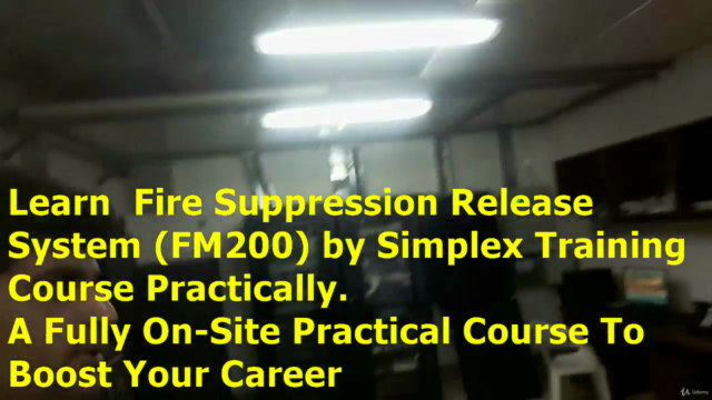 Learn Fire Suppression System (FM200) Training Course – Screenshot 1