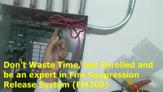 Learn Fire Suppression System (FM200) Training Course – Screenshot 4