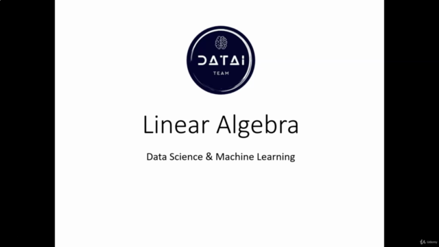 Linear Algebra for Data Science & Machine Learning - 2020 – Screenshot 2