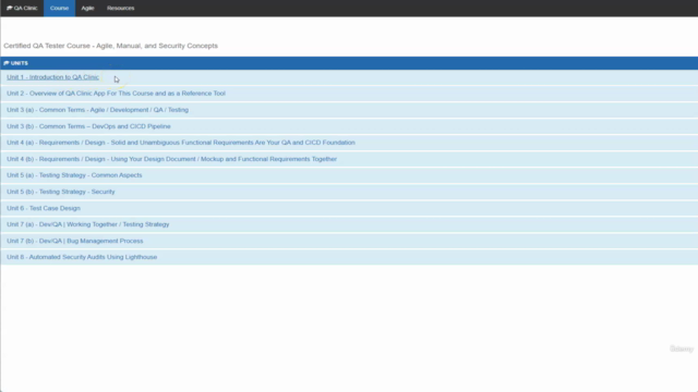 Certified QA Tester - Agile, Manual, and Security Concepts – Screenshot 2