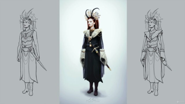 Digital Portrait Drawing for Beginners and Advanced Students – Screenshot 1
