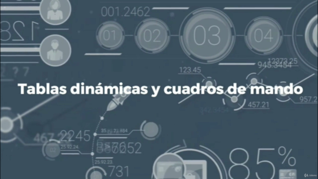 Curso Excel - Fórmulas, tablas dinámicas y dashboards – Screenshot 4