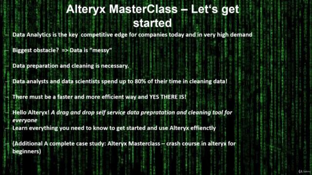 Alteryx MasterClass - Lets get started – Screenshot 1
