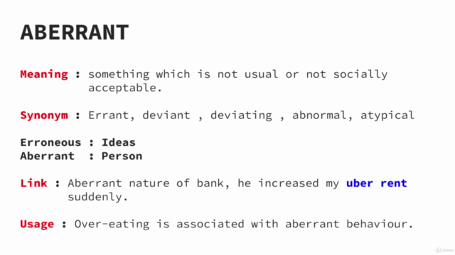 Linguistic Edge: Vocabulary Made Easy – Screenshot 4