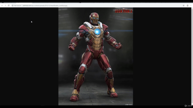 Modeling Iron Man HeartBreaker with 3ds Max 2020 – Screenshot 3