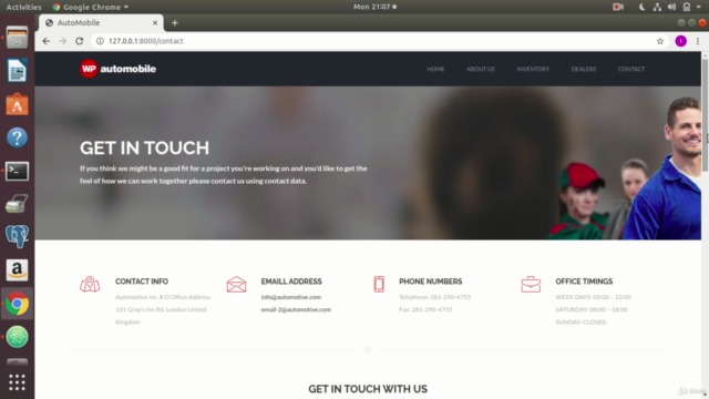 Build Car Dealer website in Django 3.0 – Screenshot 3