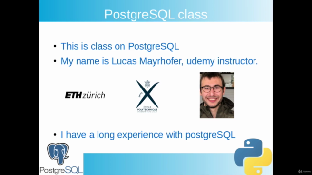 PostgreSQL Databases & Python – Screenshot 1
