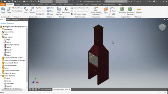 Projeto - Churrasqueira Pré-moldada Simples – Screenshot 1