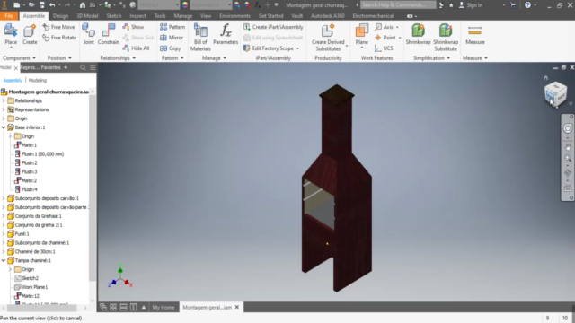 Projeto - Churrasqueira Pré-moldada Simples – Screenshot 2