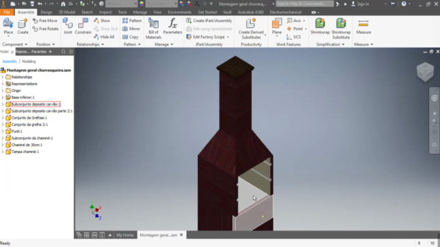 Projeto - Churrasqueira Pré-moldada Simples – Screenshot 4