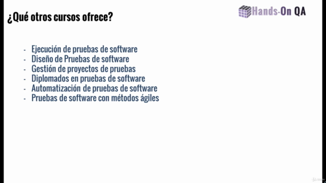CGPS - Curso de Gestión de Prueba de Software – Screenshot 1