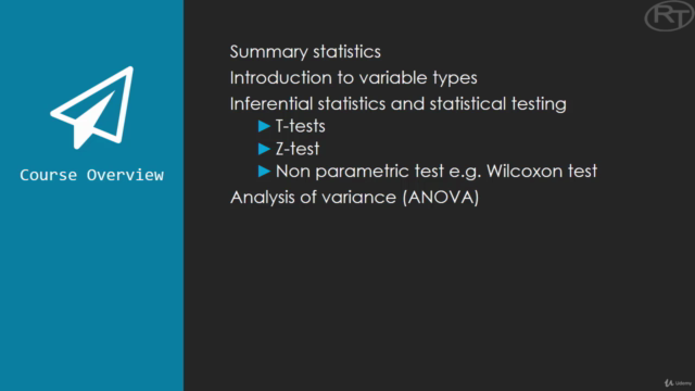 Statistics in R - The R Language for Statistical Analysis – Screenshot 3