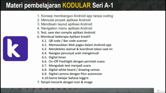Membangun aplikasi Android tanpa coding – Screenshot 4
